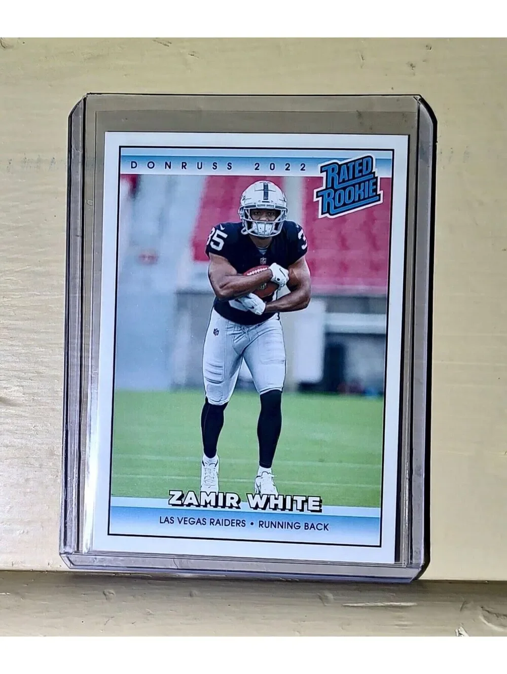 Zamir White 2022 NFL Panini #33 Rated Rookie Retro Football Card 1/4094 1/4094